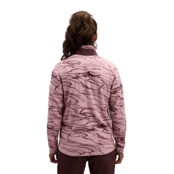 Pull Black Diamond Rift HZ Fleece Jacket Women Relief-Meadow Rose-Fig