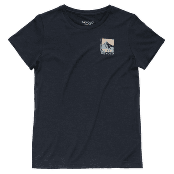 T-shirt a manches courtes Devold Classic Summit Tee Women 284A INK