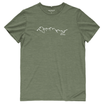 T-shirt a manches courtes Devold Active Skyline Tee Men 421A FOREST