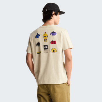 T-shirt a manches courtes The North Face Icon Celebration Regular Short Sleeve Tee-Graphic Men DOM DESERT STONE