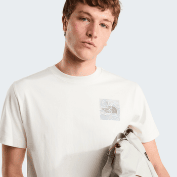 T-shirt a manches courtes The North Face Mountain Escape Relaxed Short Sleeve Tee - Graphic Men WHITE DUNE