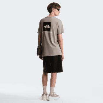 T-shirt a manches courtes The North Face Evolution Box NSE Regular Short Sleeve Men Khaki Stone