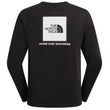 T-shirt a manches longues The North Face Evolution Box NSE Regular Long Sleeve Men TNF BLACK/TNF WHITE