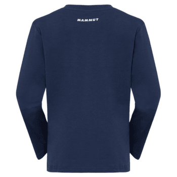 T-shirt a manches longues Mammut MAMMUT CORE LONGSLEEVE KIDS LOGO marine 5118