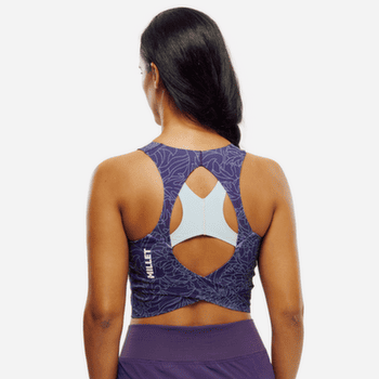 Brassiere Millet CIMAI COLLAB SPORTS BRA Women PURPLE VELVET/SEAWEED