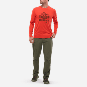 T-shirt a manches longues Millet SENECA TS LS UV Men PAPRIKA