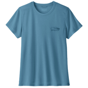 T-shirt a manches courtes Patagonia Cap Cool Trail Shirt - Stratapeaks Women Shore Blue