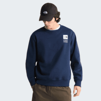Sweat-shirt The North Face U TNF Celebration Relaxed Crew-Graphic Men SUMMIT NAVY
