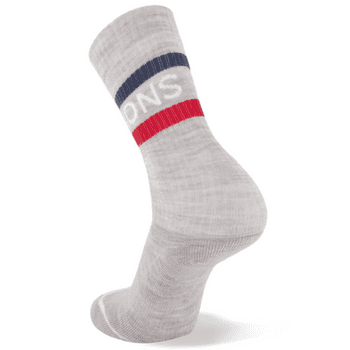 Chaussettes Mons Royale Signature Crew Sock College Grey