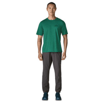 T-shirt a manches courtes Patagonia Cap Cool Daily Shirt - Cloud Crag Men Limestone Yellow - Light Limestone Yellow X-Dye