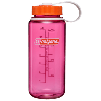 Bouteille Nalgene Wide-Mouth 500 mL Sustain Fuchsia Purple w/Flame