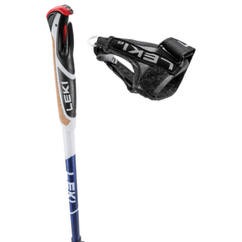 Trou Leki Smart Supreme midnightblue dark metallic-darkblue-white