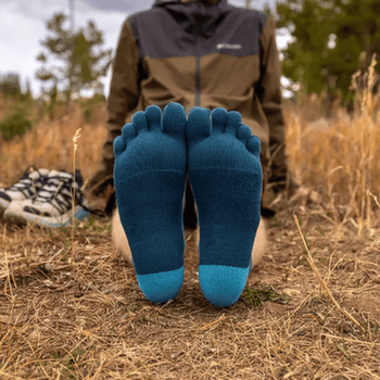 Chaussettes Injinji Trail Midweight Mini Crew Xtralife MIDNIGHT