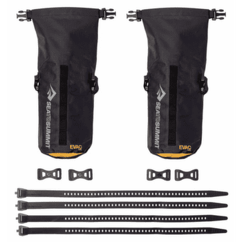 Sac Sea to Summit Evac Bikepack Dry Bag Set 2 Piece 3.7L Black-Black