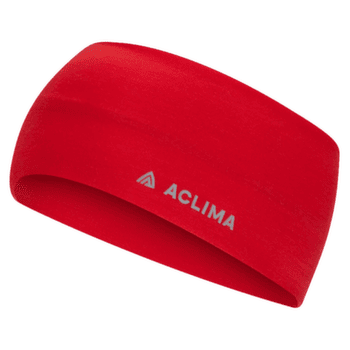 Bandeau Aclima LightWool Headband Barbados Cherry