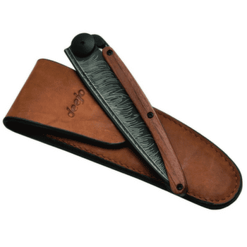 Étui Deejo Belt Leather Sheath natural