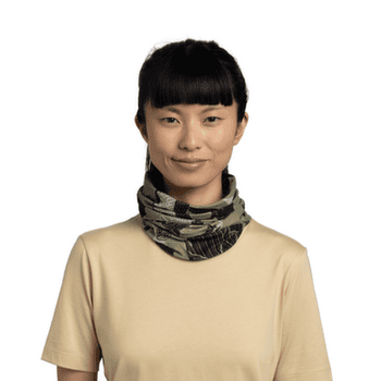 Écharpe Buff COOLNET UV CHOMP RUB CHOMP KHAKI