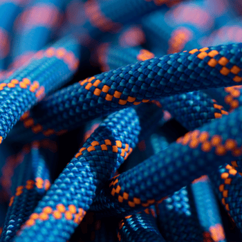Corde Mammut 7.5 Alpine Sender Dry 50619 blue-vibrant orange