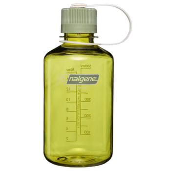 Bouteille Nalgene Narrow-Mouth 500 mL Sustain Endive w/Oil Green