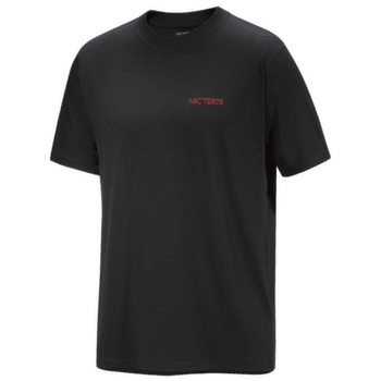 T-shirt a manches courtes Arcteryx Kragg SL Cotton Blurred Bird SS Men Black/Dynasty