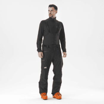 Pantalons Millet COSMIC HYBRID BIB Men BLACK - NOIR