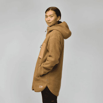 Veste Fjällräven Vardag Pile Fleece Long Women Black Oak