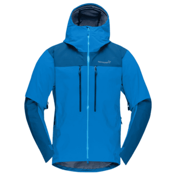 Veste Norrona trollveggen Gore-Tex Pro light Jacket Men Brilliant Blue/Dark Blue