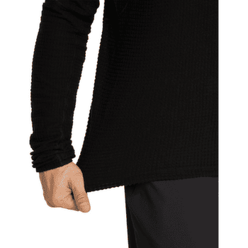 Pull Icebreaker Merino 400 RealFleece™ Grid Peaksland LS Half Zip Men BLACK