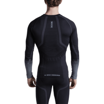 T-shirt a manches longues X-Bionic INVENT GRAPHICS SHIRT LS MEN X BLACK/DARK GREY