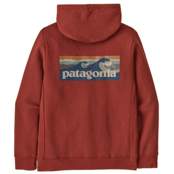 Sweat-shirt Patagonia Boardshort Logo Uprisal Hoody Men Rusty Red
