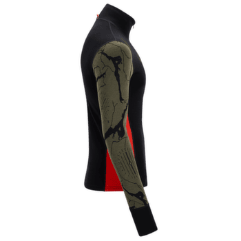 T-shirt a manches longues Aclima WarmWool Lars Monsen Polo Tarmac Femunden