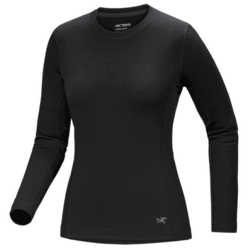 T-shirt a manches longues Arcteryx Satoro Merino Wool Crew Women Black