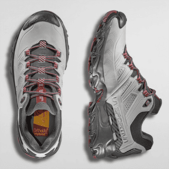 Chaussures La Sportiva Ultra Raptor II Leather Wide GTX Women Cloud/Redwood
