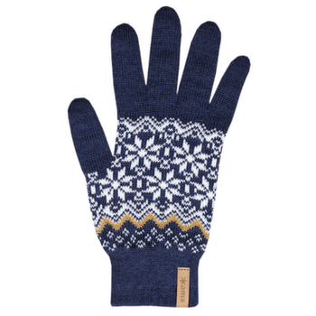 Gants Kama KNITTED MERINO GLOVES KAMA R166 108 navy