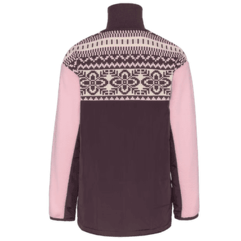 Sweat-shirt Kari Traa Amie Jacket COCOA/COCOA POWDER