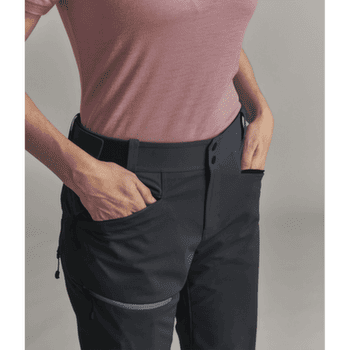 Pantalons Ortovox ORTLER SOFTSHELL PLUS PANTS WOMEN 90201 black raven
