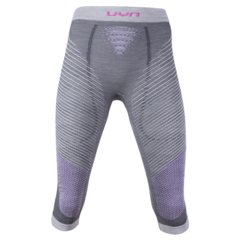 Leggings 3/4 UYN Fusyon UV Pants Medium Women Anthracite/Purple/Pink