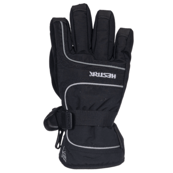 Gants Hestra 5 Finger Junior Svart/Jord