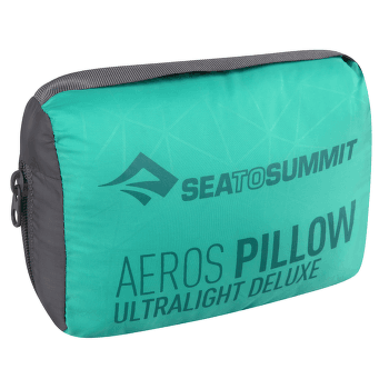 Oreiller Sea to Summit Aeros Pillow Ultralight Deluxe Aqua