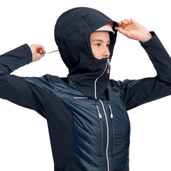 Veste Mammut Eisfeld SO Hybrid Hooded Jacket Women azalea