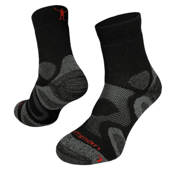Chaussettes Northman Trekking Mid Merino Černá/Šedá