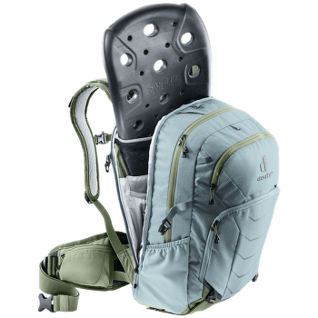 Sac a dos deuter Attack 18 SL raisin-almond