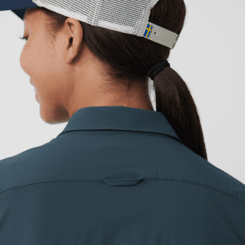 Chemises a manches courtes Fjällräven High Coast Lite Shirt SS Women Navy
