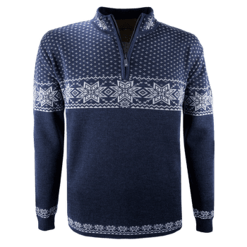 Pull (fermeture 3/4) Kama Sweater 4053 108 navy