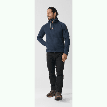 Sweat-shirt Fjällräven Ovik Fleece Hoodie Men Dark Grey 030