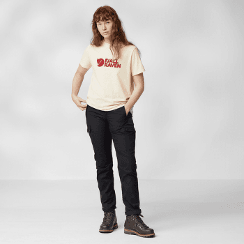 T-shirt a manches courtes Fjällräven Fjällräven Logo Tee Women Chalk White