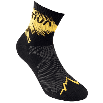 Chaussettes La Sportiva TRAIL RUNNING SOCKS Black/Yellow