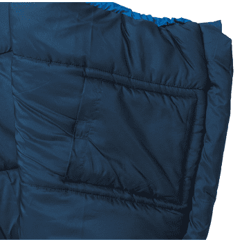 Sac de couchage Grüezi bag Biopod Wolle Kids World Traveller True Blue