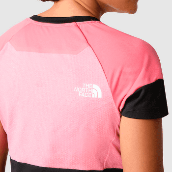 T-shirt a manches courtes The North Face Bolt Tech Tee Women Cosmo Pink-TNF Black