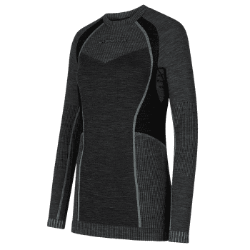 T-shirt a manches longues La Sportiva WOOL70 TECH LONGSLEEVE Women Carbon/Cloud